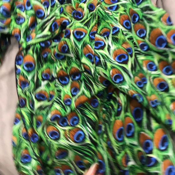 Dolce gabbana pure silk peacock lounge set unisex set pj - Picture 10 of 14